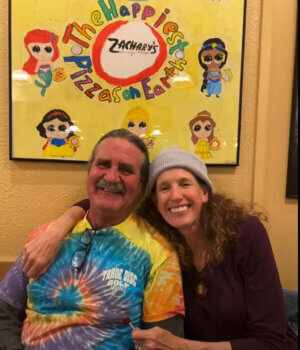 Pete n me at Zachary's